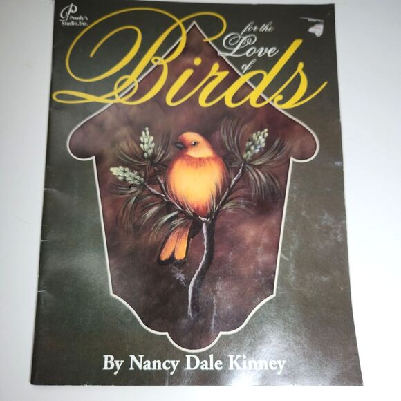Tole Painting For the Love of Birds Book Purdy's Studio 11 Patterns Holiday - Picture 1 of 8